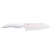 Petit couteau Santoku blanc 14cm