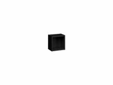 Rangement carré - blox rw10 - l 35 cm x p 25 cm x h 35 cm - noir