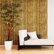 Sticker effet papier peint bambou de jakarta 40x40cm