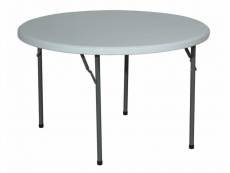 Table pliante ronde modèle lorca - ø 122 ou 152 cm
