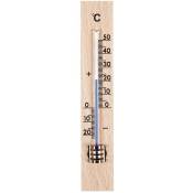 Tfa Dostmann - tfa Zimmer-Thermometer Holz 15x2,6cm