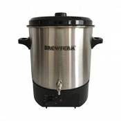 Brewferm® cuve de brassage électrique en inox 27 L