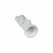 Centrale Brico - Fiche dcl et douille électrique à clips E27 polyamide, blanc