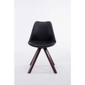 CLP - Chaise similaire avec des jambes en bois foncé