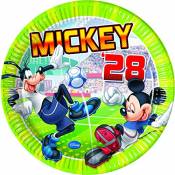 Disney 23 cm Mickey Mouse Assiettes Ballon de Football,