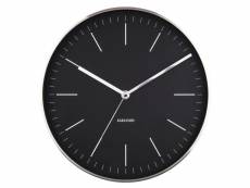 Horloge minimal noir - karlsson KA5732BK