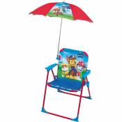 Jemini/Fun House Chaise pliante enfant avec parasol - Pat'Patrouille