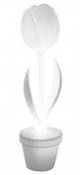 Lampadaire Tulip H 150 cm - Pour l'intérieur - MyYour blanc en plastique