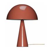 Lampe champignon en fer rouge 33 cm Mush Mini - Hübsch