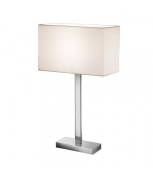 Lampe de table chromée 1 Ampoule Hauteur 63 Cm