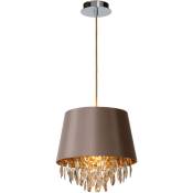 Lucide - Suspension - 1xE27 - Taupe dolti