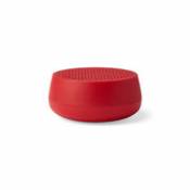 Mini enceinte Bluetooth Mino S - 3W / Sans fil - Recharge USB - Lexon rouge en plastique