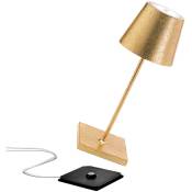 Poldina Pro Mini Lampe de Table, Lampe Portable Rechareable,