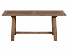 Table à manger - bois - naturel - 76x180x90 - farm FARM Coloris Naturel - 76x180x90 cm