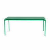 Table rectangulaire Fromme / Aluminium - 180 x 90 cm - Petite Friture vert en métal