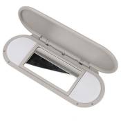 Tlily - Toit de Voiture Pare-Soleil Pare-Soleil Maquillage Miroir Couvercle en Verre LumièRe Lampe Capuchon Couvercle pour Mini F54 F55 F56 F60