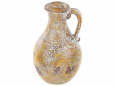 Vase décoratif en terre cuite 28 cm multicolore filippi 373077