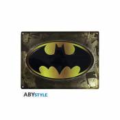 Abystyle Batman - Plaque métal Batman (28x38)