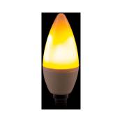 Ampoule LED E14 3W 270Lm 2000ºK Efecto Flamme 25.000H