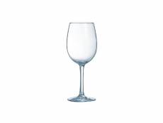 Arcoroc boîte de 6 verres a vin vina 36 cl transparent