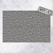 Bilderwelten - Tapis en vinyle - Natural Stone Wallpaper Old Stone Wall - Paysage 2:3 Dimension HxL: 40cm x 60cm