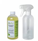 Biolopur - BioPet – Neutralisateur d'odeurs – Désodorisant – Spray – Nettoyant Urine, Animal de Compagnie, etc. 500 ML de concentré Donne 5 L de Solut
