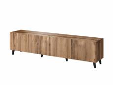 Come - meuble tv - bois - 200 cm - style contemporain - bestmobilier - bois