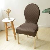 Csparkv - Coffee Color)Housse de Chaise de Table à