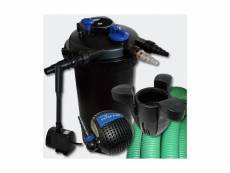 Kit de filtration 30000l uv stérilisateur pompe tuyau fontaine skimmer helloshop26 4216475