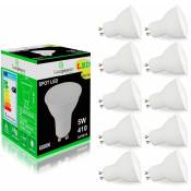 Lampesecoenergie - Pack de 10 Ampoules Led GU10 5W