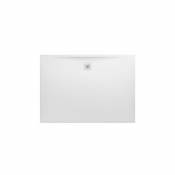 Laufen - Receveur de douche PRO rectangulaire, bonde côté long 1400 x 1000 x 30 mm blanc mat