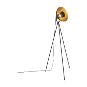 Magnax - Lampe de table trépied/tripode - 1 lumière - h 154.4 cm - Noir - Rustique - éclairage intérieur - Salon i Chambre - Noir - Qazqa