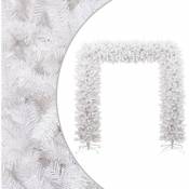 Maisonchic - Arche d'arbre de Noël | Arche pour décoration de Noël Blanc 240 cm 33375