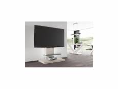 Meuble tv design 100 cm x 55 cm x 134 cm - cappuccino 3937