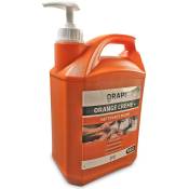 Oc-pro - savon nettoyant main, orange creme + microbilles pour atelier - 5L
