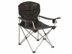 Outwell chaise de camping pliable "catamarca xl" 90 x 62 x 96 cm noir 407864