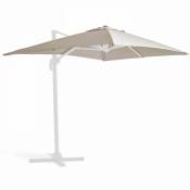 Oviala - Toile pour parasol déporté 2x3m écru -