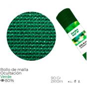 Rouleau De Filet Cachant Couleur Vert 90gr 2x10m Edm