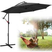 Swanew - 350cm parasol marché parasol parasol cantilever