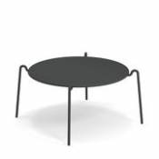 Table basse Rio R50 / Ø 104 cm - Métal - Emu gris