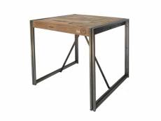 Table mange debout 80 cm² - industry - l 80 x l 80