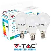 V-tac - 3 ampoules led E14 5,5 w 40 w P45 MINIGLOBO-Cool