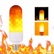 Ampoule a flamme toujours brillante flamme dynamique 2 mode effet de lumiere, E26 - Tomshine