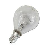 Ampoule Incandescente Sphérique Transparente 60w E14 (USAGE Industriel Uniquement)