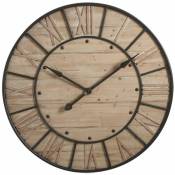 Aubry Gaspard - Horloge en bois et métal Industrie