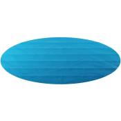 Bâche solaire pour piscine 457cm bleu ronde Oskar