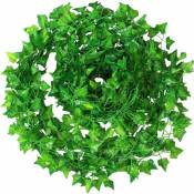 Choyclit - Lierre artificiel 12 pièces lierre plante