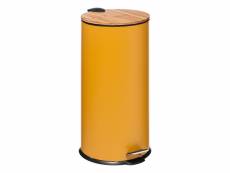 Eazy living poubelle à pédale 30l cici jaune EYHA979-YL