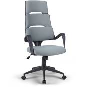 Franchi Bürosessel - Chaise de bureau ergonomique en tissu design moderne Motegi Moon