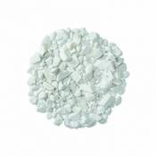 Gravier blanc concassé marbre 8/20 mm - Sac 25 kg